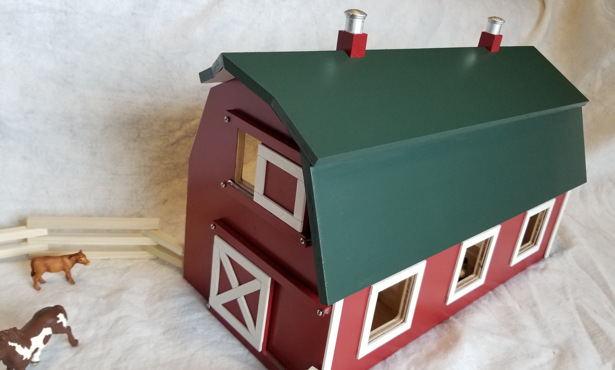 wooden toy barn kits